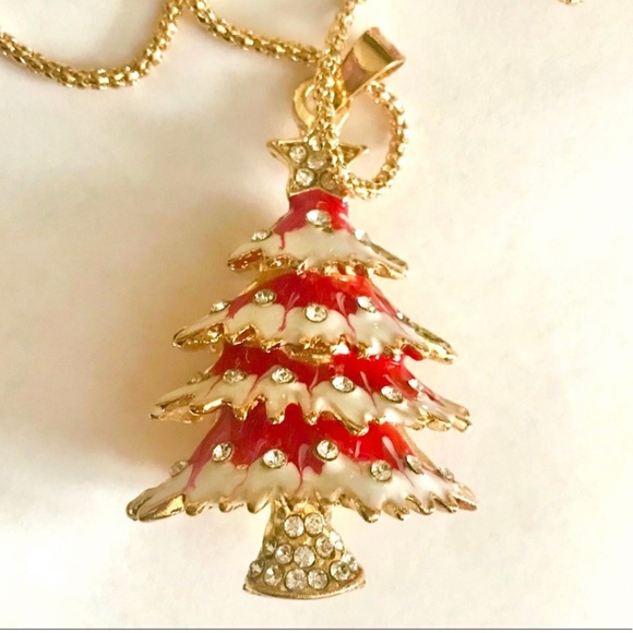 Betsy Johnson red Christmas tree wow - Picture 5 of 8